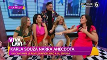 Karla Souza revela que cantante le confesó serle infiel a su esposa