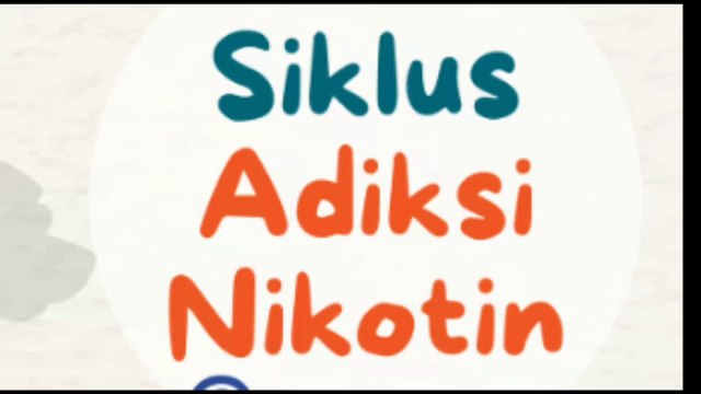 siklus adiktif nikotin bagi perokok