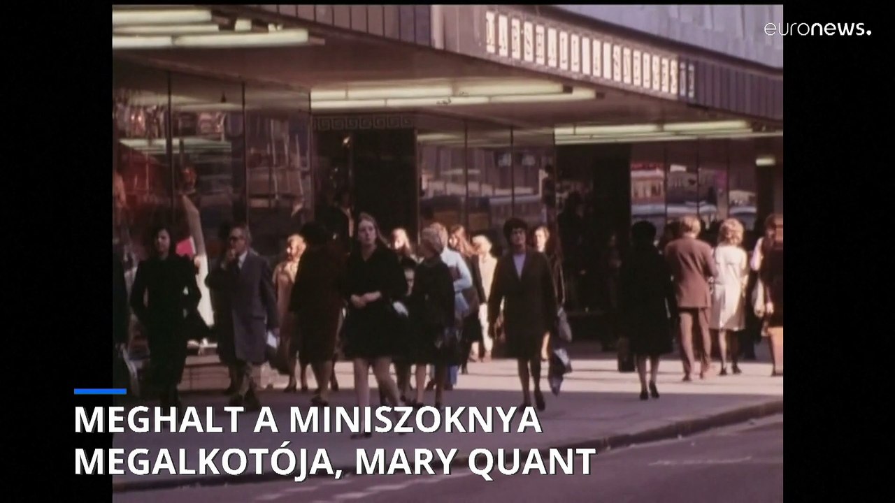Meghalt a női divat úttörője és a miniszoknya megalkotója, Mary Quant