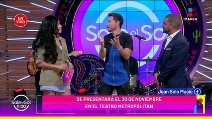 Juan Solo canta 'Me acuerdo de ti'