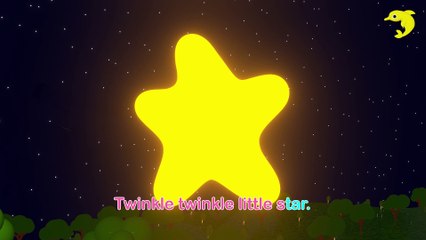 Twinkle Twinkle Little Star | Nursery Rhymes &  Kids Songs | Dolphin Kids Tv