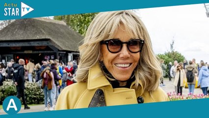 Brigitte Macron ultra-chic et champêtre au milieu des fleurs : elle brille face à Maxima des Pays-Ba