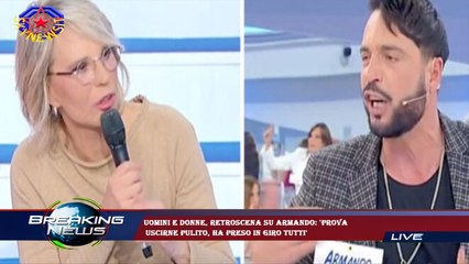 Uomini e donne, retroscena su Armando: 'Prova  uscirne pulito, ha preso in giro tutti'