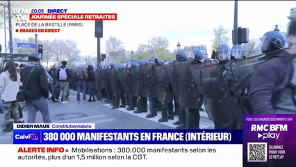 Réforme des retraites: "un juge constitutionnel n'a pas pour vocation de jeter de l'huile sur le feu" pour le constitutionnaliste Didier Maus