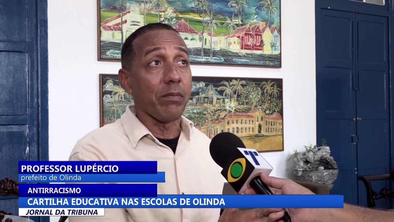 Antirracismo: cartilha educativa nas escolas de Olinda