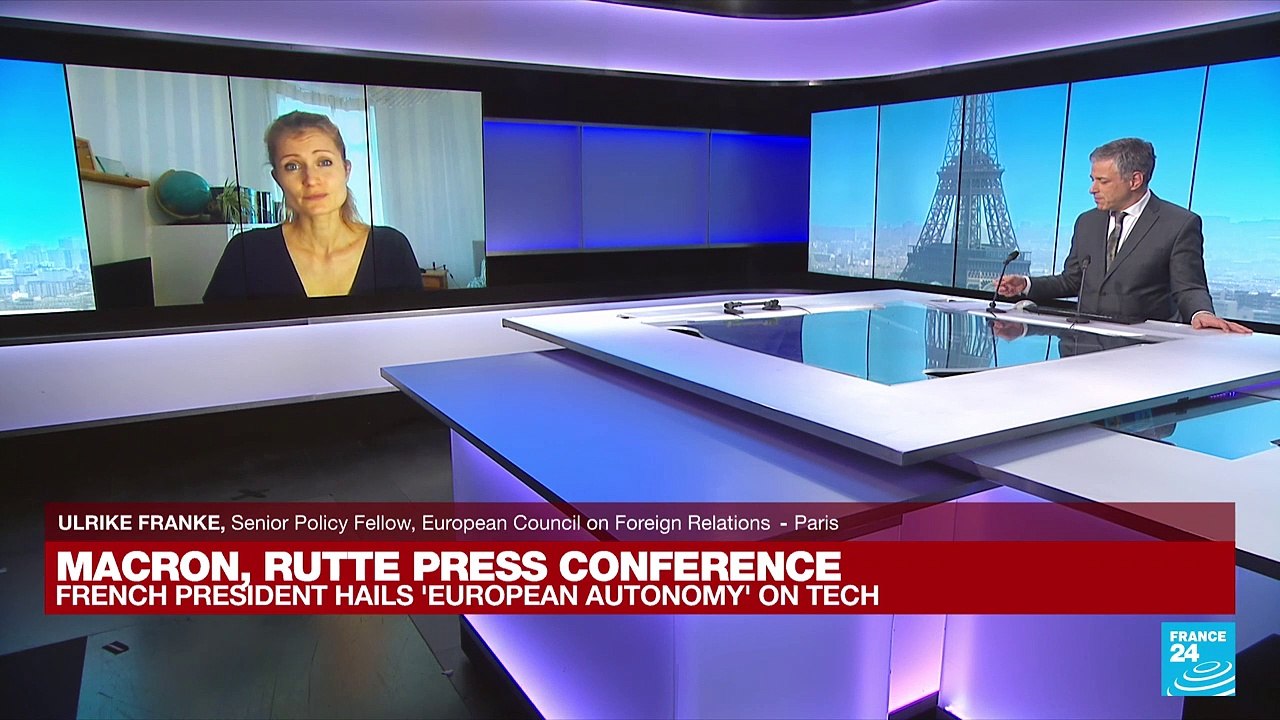 Alongside Dutch PM Rutte, 'Macron links domestic reforms to European strategic autonomy'