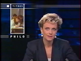 France 3 - 9 Juin 1995 - Fin "Faut Pas Rêver" (Sylvain Augier), pubs, titres du "Soir 3" (Catherine Matausch)