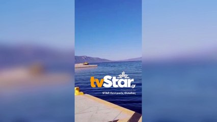 Το Flying Dolphing Ερατώ στο λιμάνι του Αγίου Κωνσταντίνου