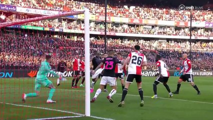 Feyenoord vs Roma Extended Highlights