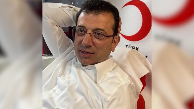 İmamoğlu: Herkesi kan vermeye davet ediyorum
