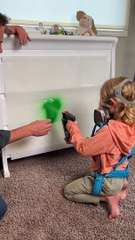 Dad makes Scooby-Dooby-Dresser for kids!