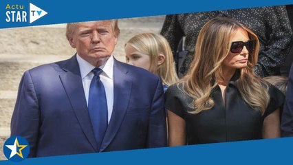 Donald Trump suppliant : en froid avec sa femme Melania, il parvient in extremis à la faire rester à
