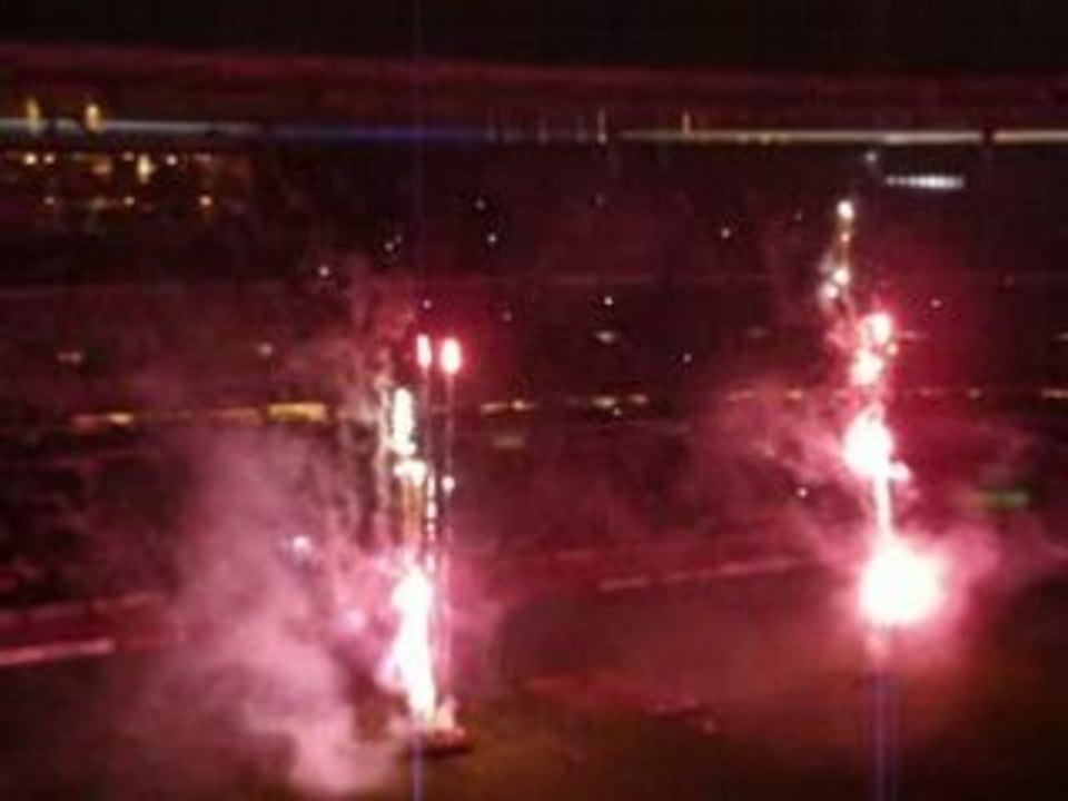 Stade Francais - Stade Toulousain Feu d'artifice 1