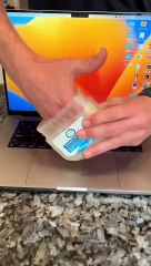 Dad gives Apple laptop a wicked makeover! ‍♀️