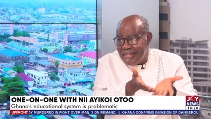 UPfront with Raymond Acquah: One-on-One with Nii Ayikoi Otoo - Joy News (13-4-23)