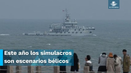 Download Video: Taiwán realiza simulacros de guerra tras maniobras chinas