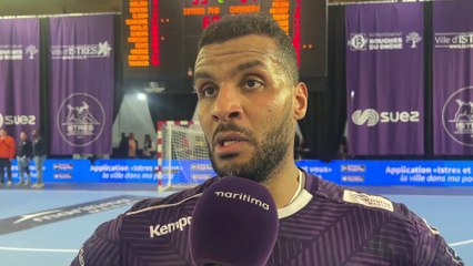 Interview maritima: Messaoud Berkous après la défaite d'Istres Provence Handball contre Chambéry