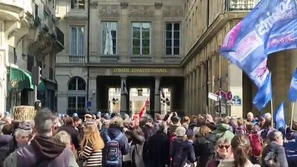 Protestas en Francia antes de decisión clave sobre la reforma de las pensiones