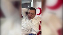 Ekrem İmamoğlu, Kızılay'a Kan Bağışında Bulundu: 