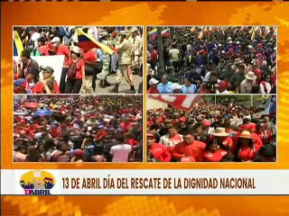 Secretaria Gral. del JPSUV Grecia Colmenares "Hoy 13 de abril hablamos de renacimiento de la patria"