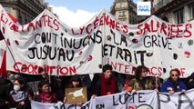 Франция: протесты против пенсионной системы продолжаются