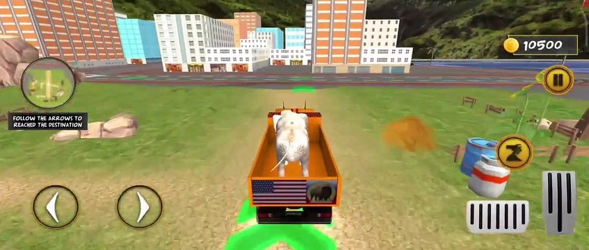 Animal Transport Truck Game Part 02 #animals #transport #truck #games