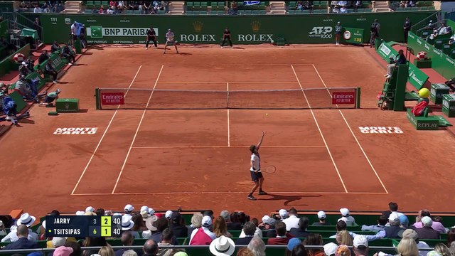 Jarry v Tsitsipas | ATP Monte Carlo Masters | Match Highlights