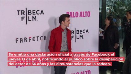 Reportan desaparición de Drake Bell; policía informa que estaría en peligro