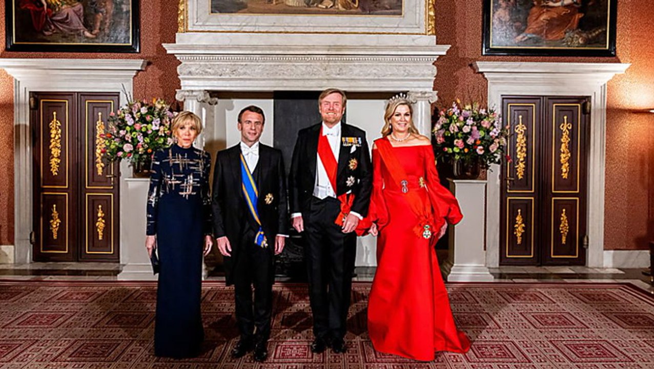 Königin Máxima als Lady in Red - in dieser edlen Robe stiehlt sie allen die Show