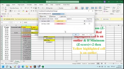 Outlier detection and removal in GIS data using Z-score