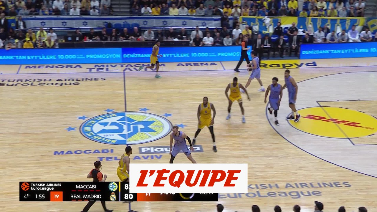 Le résumé de Maccabi Tel Aviv - Real Madrid - Basket - Euroligue (H) -  Vidéo Dailymotion