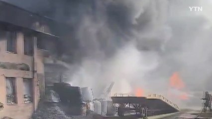 김해 폐기물 재활용시설에서 불...인명피해 없어 / YTN