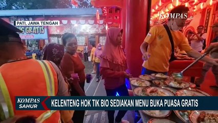 Klenteng Hok Tik Bio Sediakan Menu Buka Puasa, Gratis