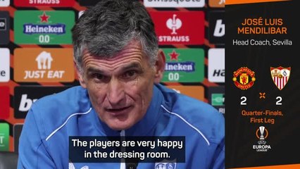 Mendilibar hails Sevilla's 'soul' following dramatic comeback against Man United
