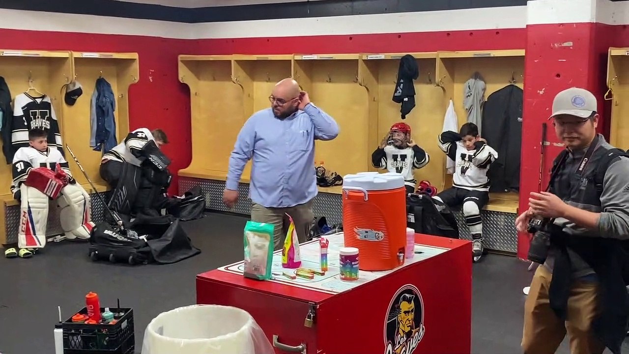 Discours d'avant-match de l'entraîneur-chef des Braves M11 BB