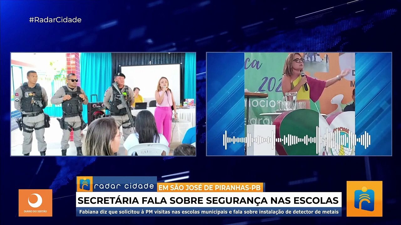 Secretária de Educação de São José de Piranhas anuncia medidas para reforçar segurança nas escolas