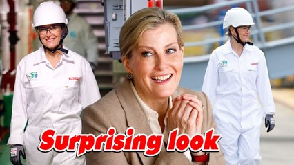  Duchess Sophie surprises in overalls as she returns to royal duties after Easter Sunday outing