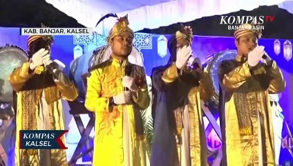 Semarak Final Lomba Bacatuk Dauh, Festival Menabuh Bedug Tradisi Warga Martapura