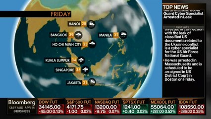 Bloomberg Weather - 14 Apr. 2023