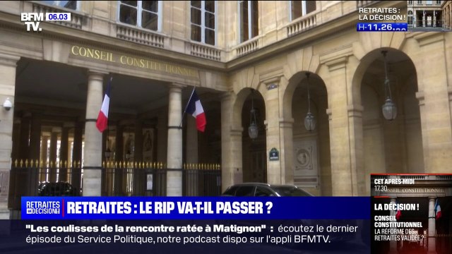 Retraites: le référendum d'initiative partagée va-t-il être validé par le Conseil constitutionnel?
