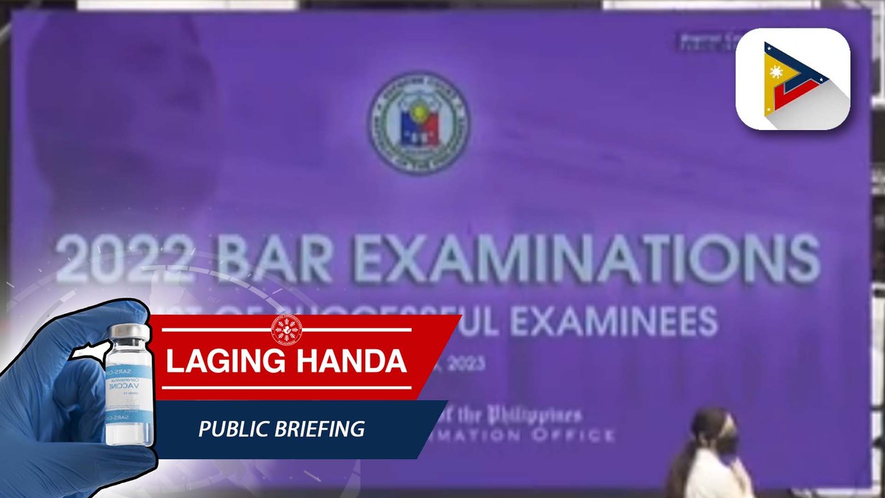 Resulta ng 2022 Bar Exams, ilalabas ng SC