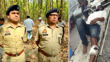 पुलिस मुठभेड़ में बाइक से भाग रहे अपराधी को लगी गोली