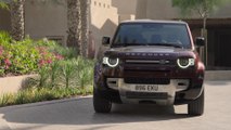 Land Rover Defender 130 Design Preview in Sedona Red