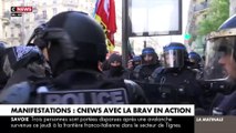 Manifestations contre la réforme des retraites : Regardez le reportage spectaculaire de CNews 