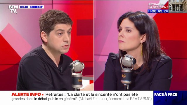 Retraites: pour Michaël Zemmour, économiste, le gouvernement a compté deux fois des recettes liées à la réforme, de l'ordre de 2 milliards d'euros