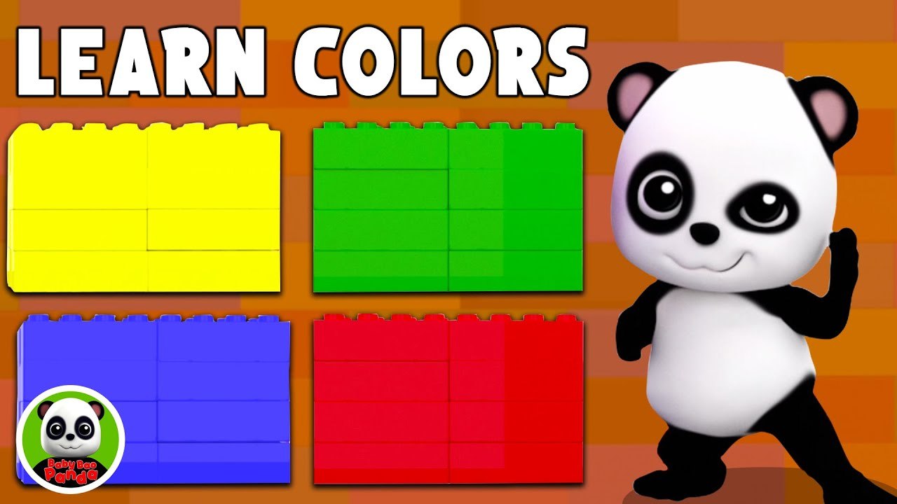 Learn Colors Educational Video For Preschoolers By Baby Bao Panda