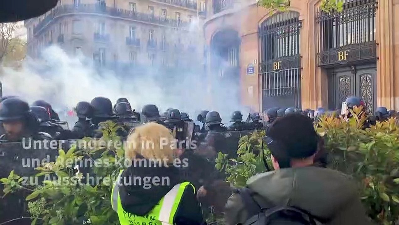 Neue Großproteste gegen Rentenreform in Frankreich