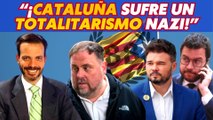  César Sinde, sin pelos en la lengua: “¡Cataluña sufre un totalitarismo nazi!” 