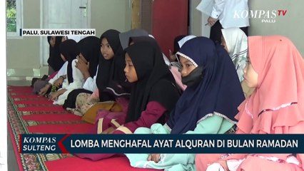 Lomba Menghafal Ayat Alquran di Bulan Ramadan