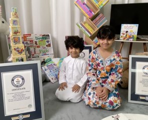 في سن الرابعة.. إماراتي يدخل "غينيس" كأصغر مؤلف في العالم